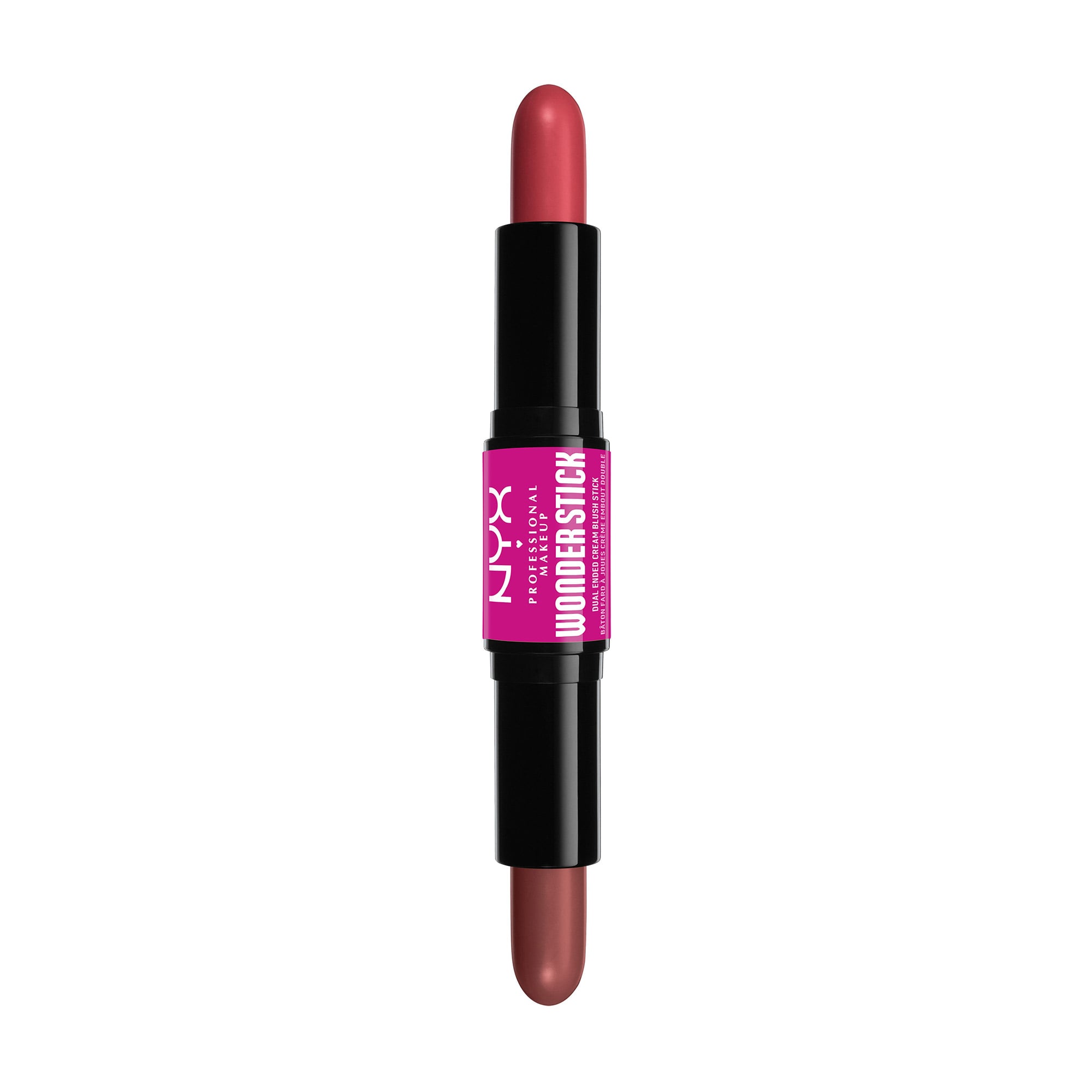 Двосторонні кремові рум'яна-олівець для обличчя NYX Professional Makeup Wonder Stick Dua Ended Cream Blush Stick, 03 Coral and Deep Peach, 4 г